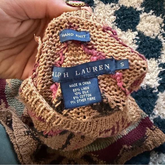 Ralph Lauren Hand Knit top - Picture 3 of 3
